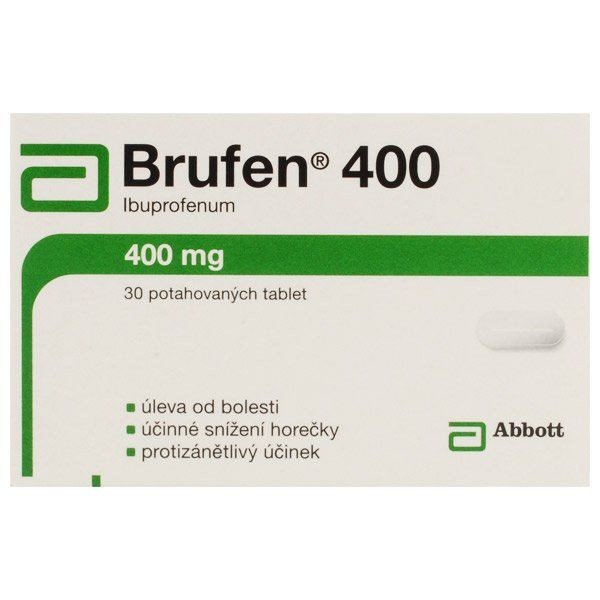 Générique Brufen (Ibuprofène) 400 mg