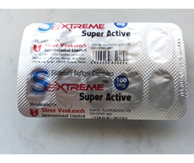 Sextreme Super Active 100mg Sildenafil R