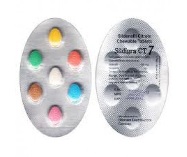 Sildigra Masticabile CT-7 100 mg ( Viagra generico)