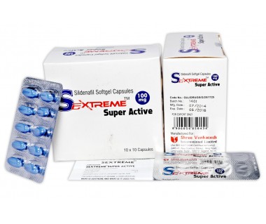 Viagra Super Active Generico (Sildenafil citrato) 100 mg