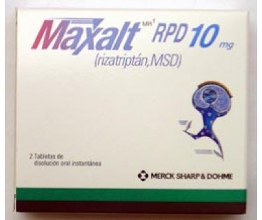  Maxalt Genérico Rizatriptán 5 mg 