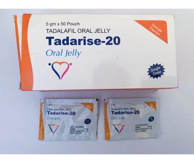 Tadalafil oral jelly 20 mg strip