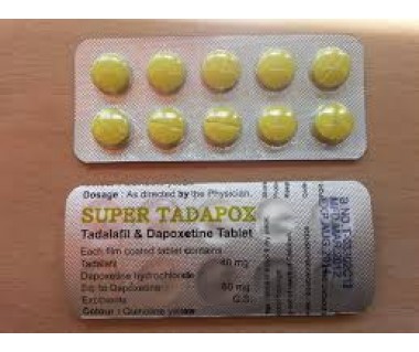 Tadapox Super (Tadalafil+Dapoxetine) D